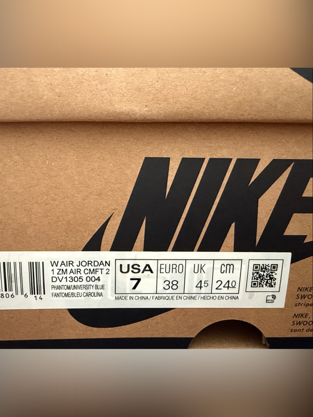Nike Air Jordan 1 ZM Air CMFRT 2 - Picture 4 of 4